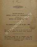 Restrictions applicable to Central, Eastern and Western Engines working over Central and Eastern Sections by British Railways Southern Region